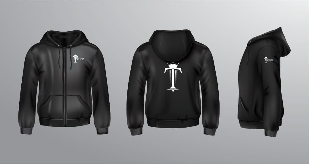 Truce Logo Zip-Up Hoodie